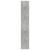 Dulap înalt, gri beton, 80x42,5x249 cm, lemn prelucrat GartenMobel Dekor