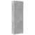 Dulap înalt, gri beton, 80x42,5x249 cm, lemn prelucrat GartenMobel Dekor