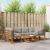 Set de canapele de exterior 7 pcs Gri natural și deschis GartenMobel Dekor