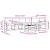 Set de canapele de exterior 7 pcs Gri natural și deschis GartenMobel Dekor