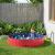 Piscină pliabilă pentru câini Roșu și albastru Ø 160 x 30 cm GartenMobel Dekor