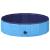 Piscină pliabilă pentru câini albastru 80 x 80 x 20 cm PVC GartenMobel Dekor