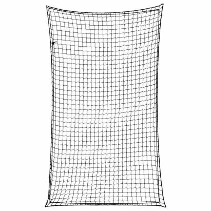 Plasă de remorcă cu funie elastică, negru, 2,1x1,25 m, PP GartenMobel Dekor