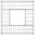 Pat ridicat din gabion Argintiu 80 x 80 x 20 cm Oțel Galvanizat GartenMobel Dekor