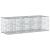 Pat ridicat din gabion Argintiu 180 x 60 x 55 cm GartenMobel Dekor