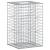Pat ridicat din gabion Argintiu 50 x 50 x 80 cm Oțel Galvanizat GartenMobel Dekor