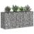 Pat ridicat din gabion Argintiu 170 x 50 x 80 cm GartenMobel Dekor