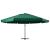 Umbrelă de soare de grădină, stâlp aluminiu, verde, 600 cm GartenMobel Dekor
