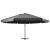 Umbrelă de soare de exterior, stâlp aluminiu, antracit, 600 cm GartenMobel Dekor