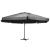 Umbrelă de soare de exterior, stâlp aluminiu, antracit, 600 cm GartenMobel Dekor
