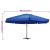Umbrelă soare de grădină, stâlp aluminiu albastru azur 600 cm GartenMobel Dekor