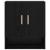 Dulap de perete Stejar Negru 60 x 31 x 70 cm Lemn compozit GartenMobel Dekor