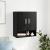 Dulap de perete Stejar Negru 60 x 31 x 70 cm Lemn compozit GartenMobel Dekor