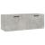 Dulap de perete, gri beton, 100x36,5x35 cm, lemn prelucrat GartenMobel Dekor