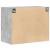 Dulap de perete, gri beton, 80x42,5x64 cm, lemn prelucrat GartenMobel Dekor
