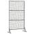 Ecran de intimitate Gri 100 x 50 x 180 cm Oțel GartenMobel Dekor