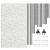 Ecran de intimitate Gri 100 x 50 x 180 cm Oțel GartenMobel Dekor