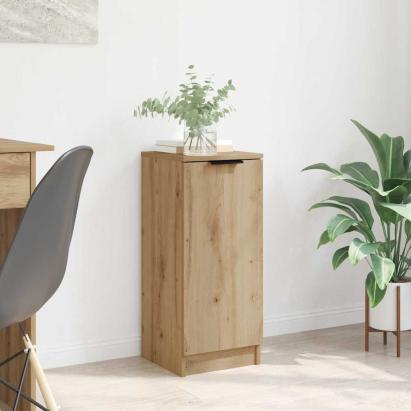 Bufet Stejar Artizanal 30 x 30 x 70 cm Lemn compozit GartenMobel Dekor