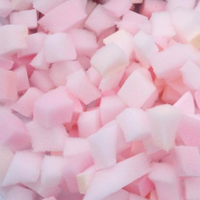 Umplutură din spumă mărunțită Roz 18 kg Poliuretan GartenMobel Dekor