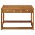 Masă de exterior Lemn Solid de Acacia natural 59 x 59 x 37 cm GartenMobel Dekor