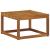 Masă de exterior Lemn Solid de Acacia natural 59 x 59 x 37 cm GartenMobel Dekor