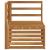 Sofa Colțar pentru Exterior Lemn Solid de Acacia natural GartenMobel Dekor