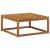 Masă de exterior Lemn Solid de Acacia natural 79 x 79 x 37 cm GartenMobel Dekor