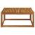 Masă de exterior Lemn Solid de Acacia natural 79 x 79 x 37 cm GartenMobel Dekor