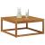 Masă de exterior Lemn Solid de Acacia natural 79 x 79 x 37 cm GartenMobel Dekor