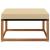 Hocker de Exterior Lemn Solid de Acacia natural GartenMobel Dekor