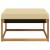 Hocker de Exterior Lemn Solid de Acacia natural GartenMobel Dekor