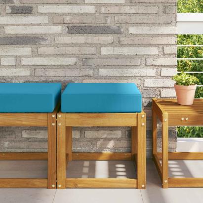 Perna de Șezut pentru Exterior Albastru regal 40 x 40 x 8 cm GartenMobel Dekor