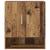 Dulap de perete Lemn vechi 60 x 31 x 70 cm Lemn compozit GartenMobel Dekor