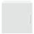 Dulap de perete, alb, 40x42,5x40 cm, lemn prelucrat GartenMobel Dekor