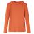 Tricou pentru copii cu mâneci lungi, portocaliu ars, 92 GartenMobel Dekor