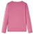 Tricou pentru copii cu mâneci lungi roz zmeură 104 GartenMobel Dekor