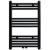 Radiator port-prosop încălzire centrală baie drept negru 500 x 764 mm GartenMobel Dekor