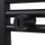 Radiator port-prosop încălzire centrală baie drept negru 500 x 764 mm GartenMobel Dekor