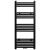 Radiator port-prosop încălzire centrală baie drept negru 500 x 1160 mm GartenMobel Dekor