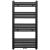 Radiator port-prosop încălzire centrală baie drept, negru, 600x1160 mm GartenMobel Dekor
