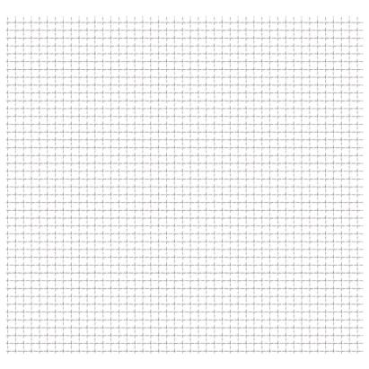 Gard de sârmă sertizată, 50x50 cm, 31x31x3 mm, oțel inoxidabil GartenMobel Dekor