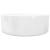 Chiuvetă de baie din ceramică, rotundă, 40 x 15 cm, alb GartenMobel Dekor