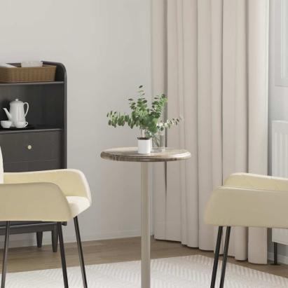 Blat de masă, gri, Ø40x2,5 cm, marmură GartenMobel Dekor