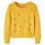 Pulover tricotat pentru copii, ocru, 128 GartenMobel Dekor