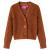 Cardigan tricotat pentru copii, coniac, 92 GartenMobel Dekor