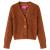 Cardigan tricotat pentru copii, coniac, 104 GartenMobel Dekor