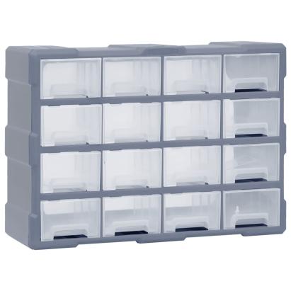 Organizator cu 16 sertare medii, 52x16x37 cm GartenMobel Dekor
