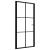 Ușă de interior, negru, 102,5x201,5 cm, sticlă ESG și aluminiu GartenMobel Dekor