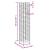 Straturi înălțate gabioane 4 buc. 30x30x50/100/150/200 cm fier GartenMobel Dekor