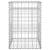 Stâlpi tip coș gabion, 2 buc., 40x40x60 cm, fier GartenMobel Dekor